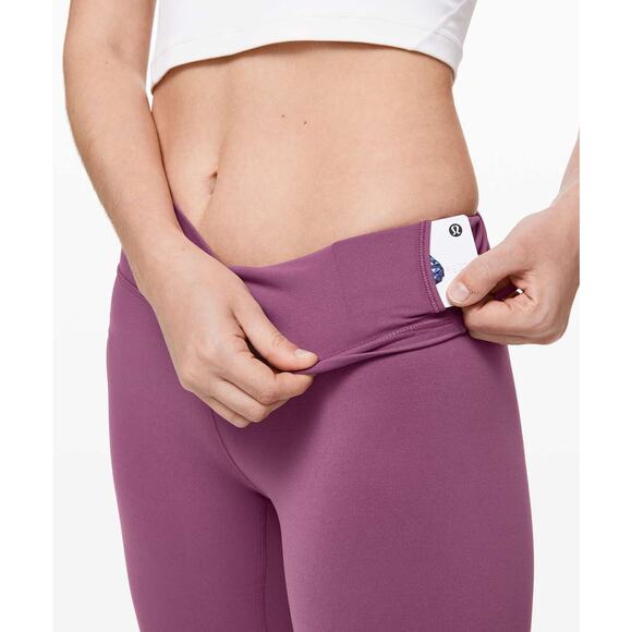 Lululemon Align Pant II 25" Size 2 Plum Nulu EUC - Picture 7 of 7